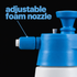 Kwazar Venus Super Pro+ Foamer 2L — Can I adjust the nozzle?