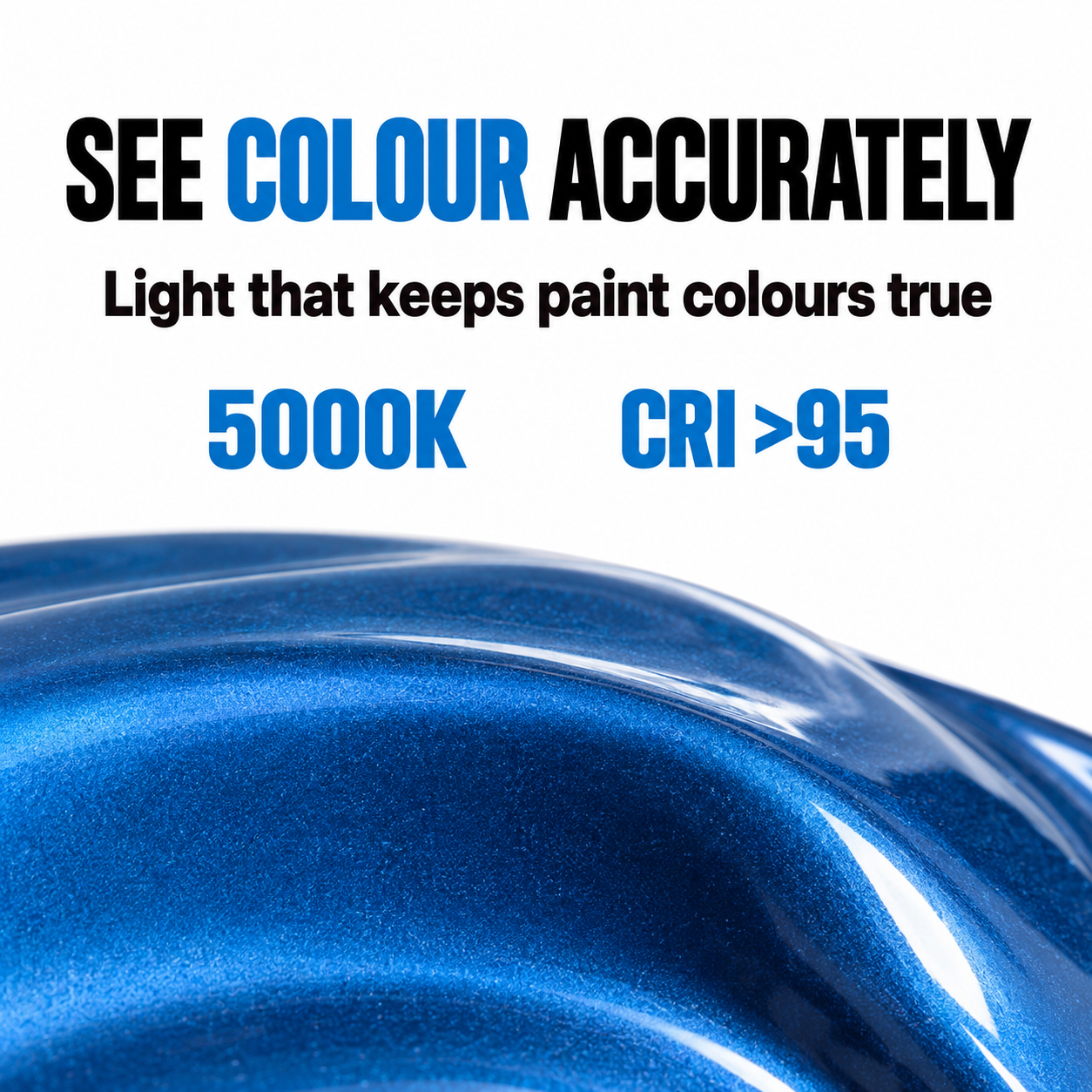 Lake Country Handheld Detailing Light — Will paint colour read accurately?