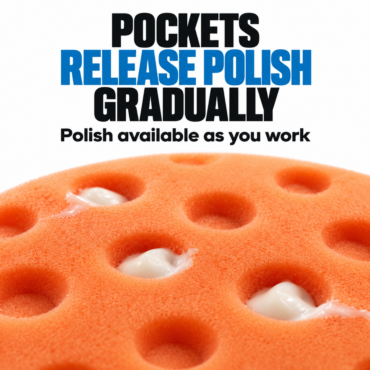 Lake Country HDO CCS Orange Polishing Pad (Various Sizes) — Why the pockets?