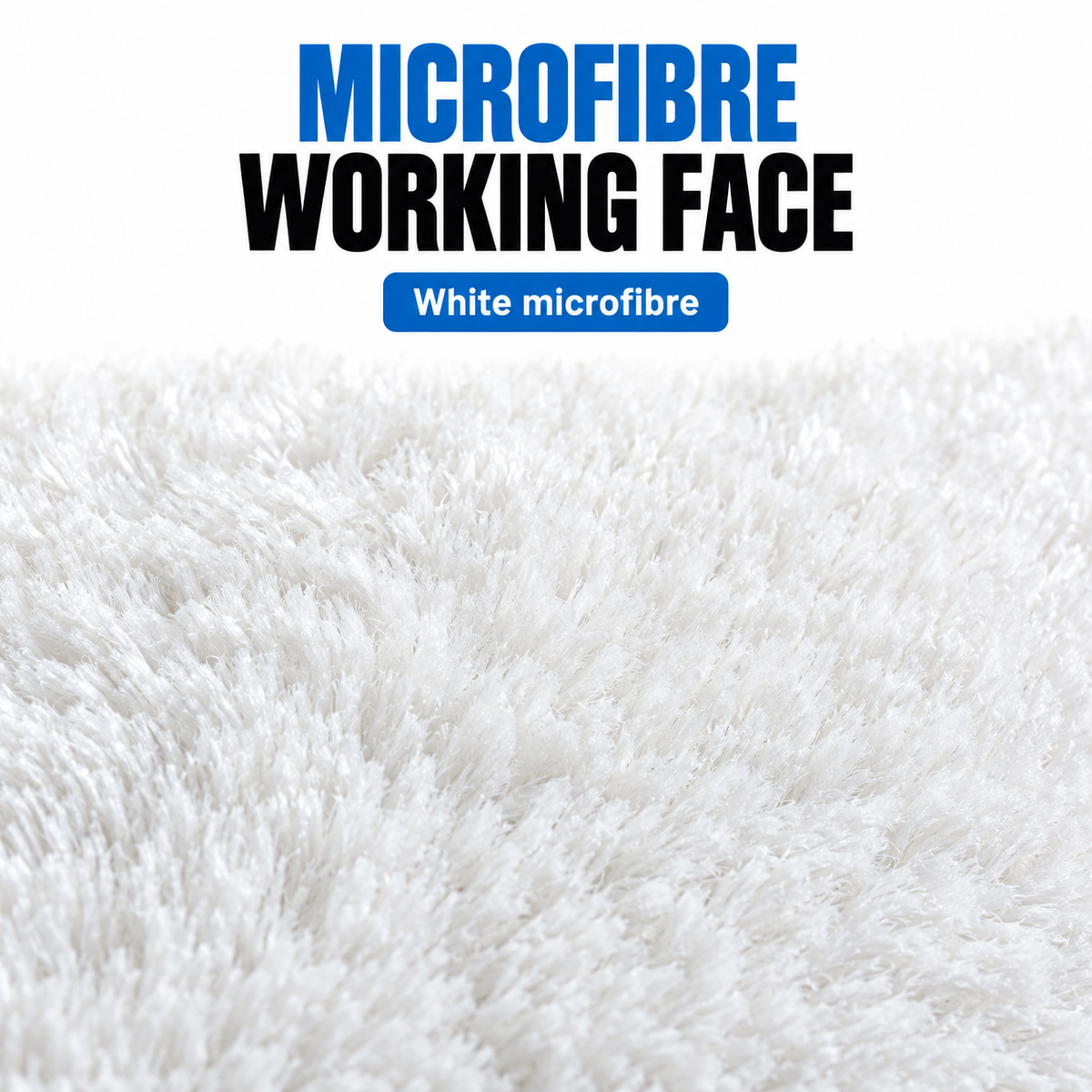 Lake Country HDO White/Blue Microfibre Cutting Pad (Various Sizes) — What touches the paint?