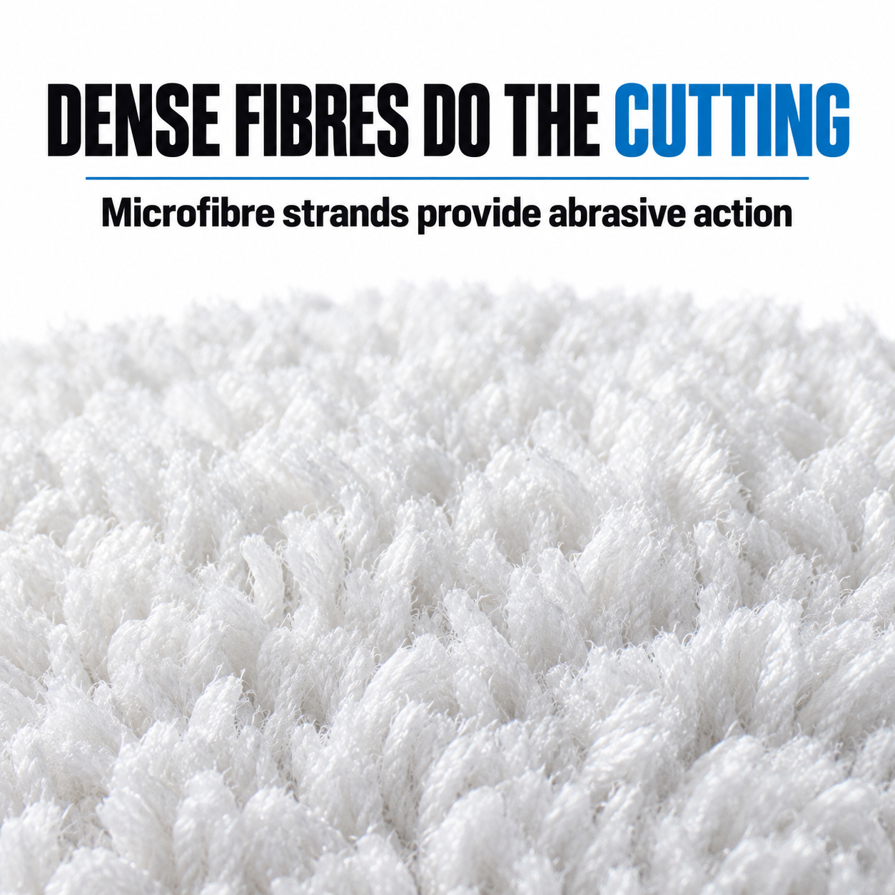 Lake Country White/Blue Microfibre Cutting Pad (Various Sizes) — How does it cut?