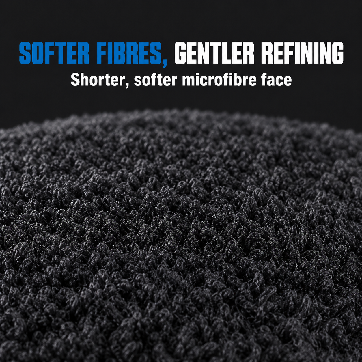 Lake Country Black Microfibre Polishing Pad (Various Sizes) — Why use this face?