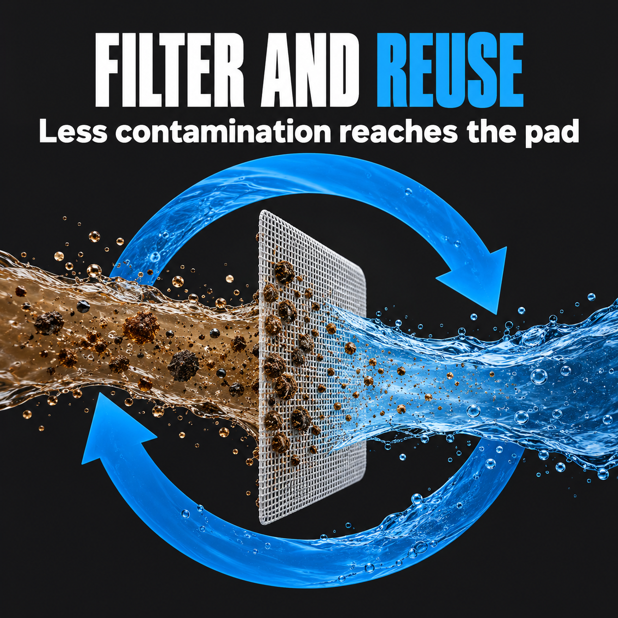 Lake Country Pad Washer System 4L — What happens to dirty solution?