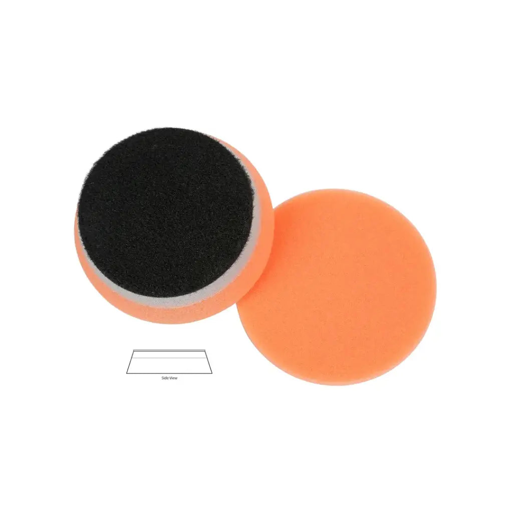 Lake Country HDO Orange Polishing Pad 89mm (3.5") — dual-density foam pad for long-throw DA polishers