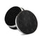 Lake Country HDO CCS Black Finishing Pad 89mm (3.5 inch) dual density foam pad, front and rear view