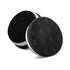 Lake Country HDO CCS Black Finishing Pad 89mm (3.5 inch) dual density foam pad, front and rear view