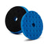 Lake Country SDO CCS Blue Heavy Polishing Pad 140mm (5.5 inch) CCS pocketed foam pad, front and rear view