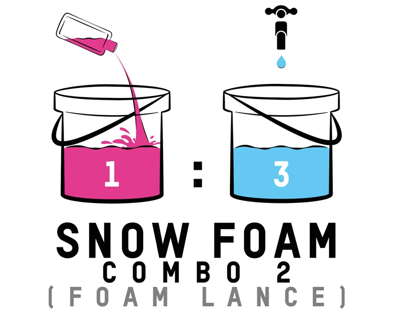 ValetPRO Snow Foam Combo2 – Alkaline Pre-Wash