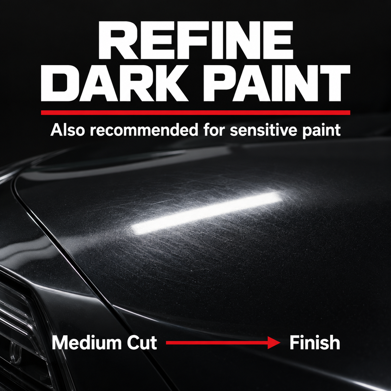 Liquid Elements 1.1 Heavy Cut Compound — Does dark paint need refining?