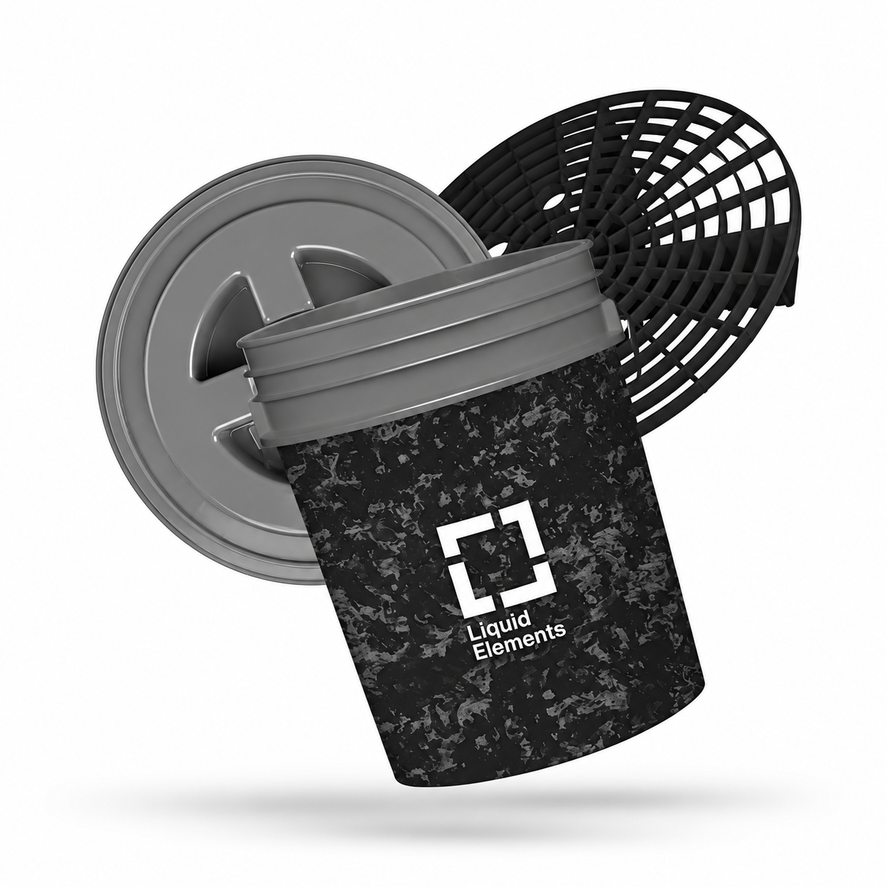 Liquid Elements 20L Washing Bucket with Grit Guard & Lid — What am I buying?