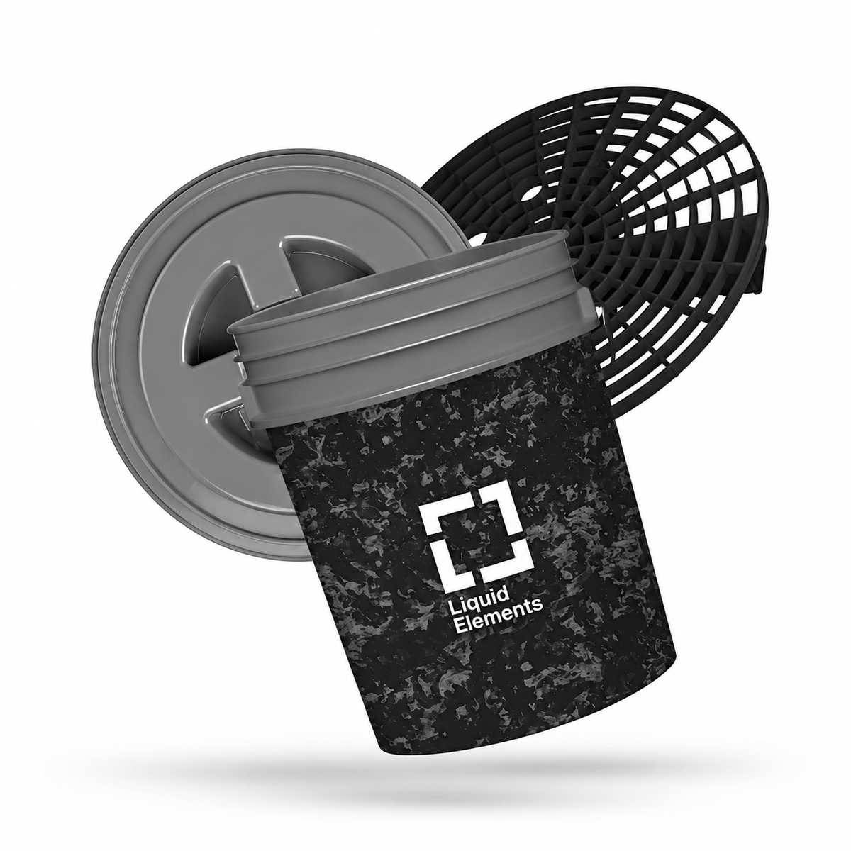 Liquid Elements 20L Washing Bucket with Grit Guard & Lid — What am I buying?