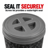 Liquid Elements 20L Washing Bucket with Grit Guard & Lid — How does the lid secure?