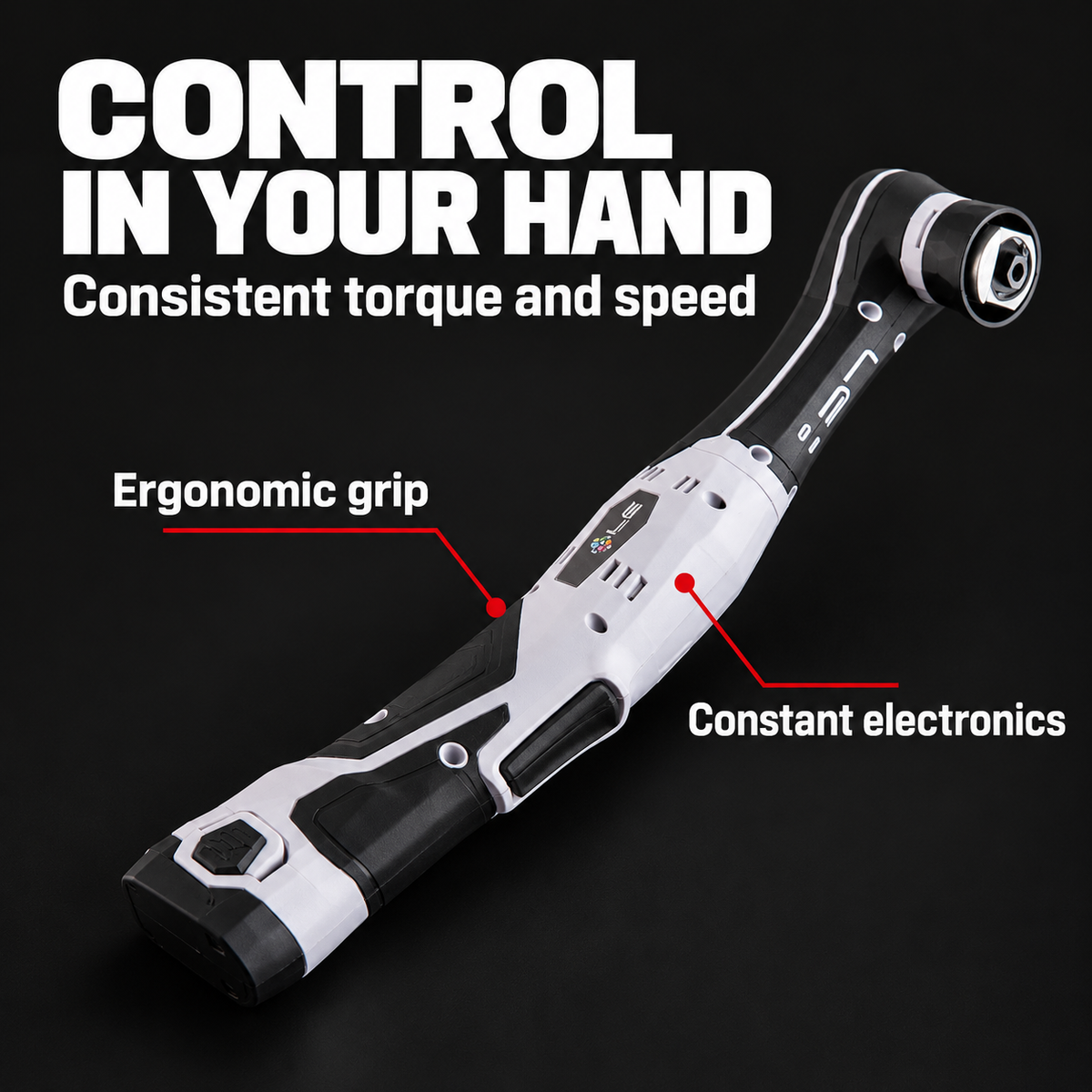 Liquid Elements A1000 Battery-Powered Mini Nano Polisher — What helps maintain control?