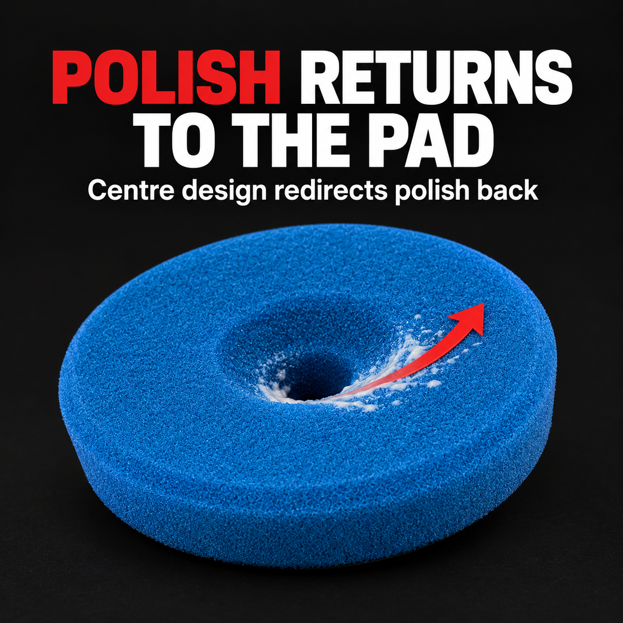 Liquid Elements Centriforce V2 Polishing Pad — What happens to polish?