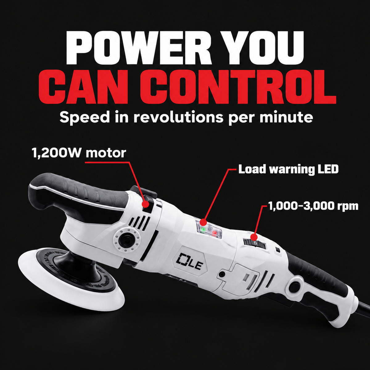 Liquid Elements Terminator V2 Rotary Polishing Machine — What power and speed?
