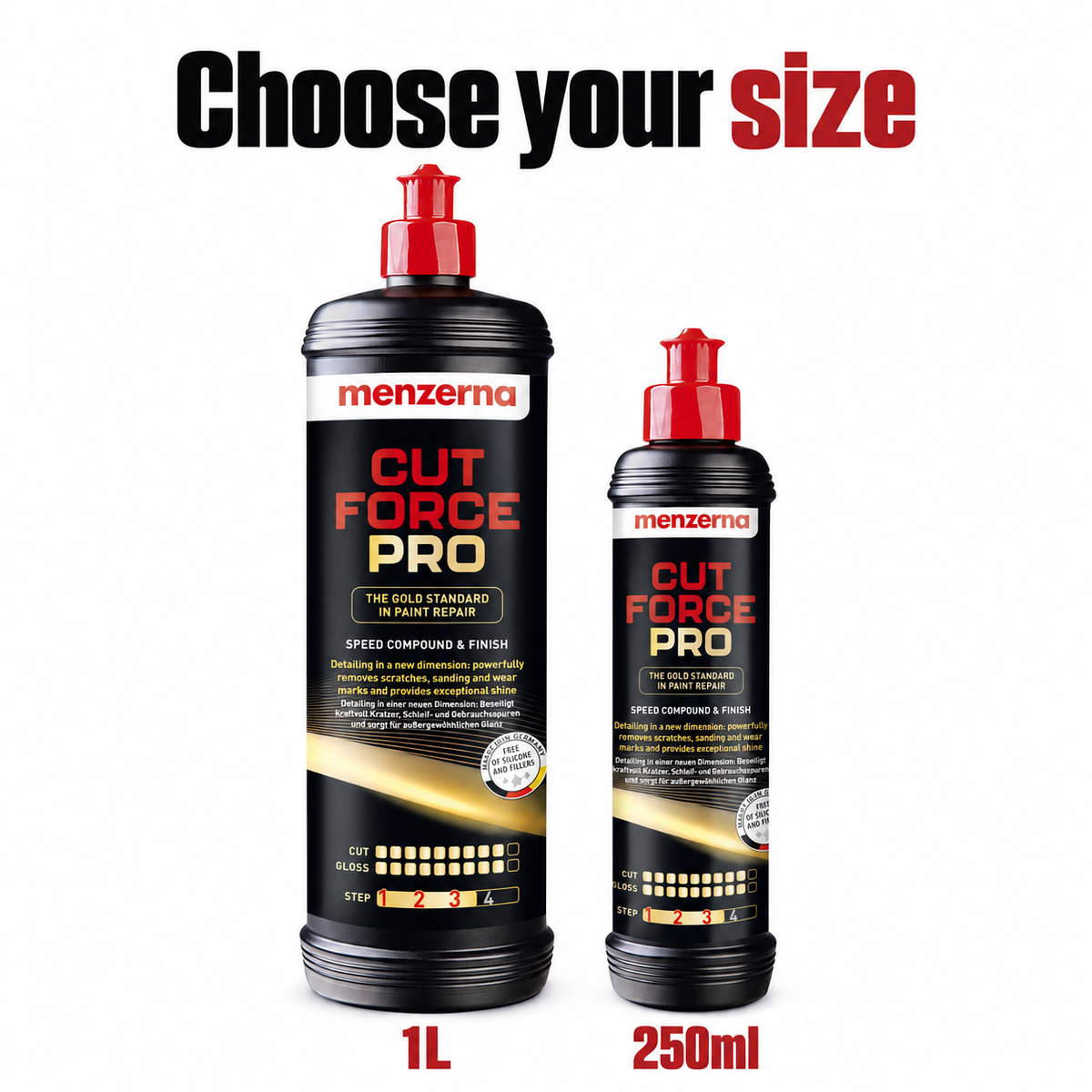 Menzerna - Cut Force Pro Speed Compound & Finish — Which size?