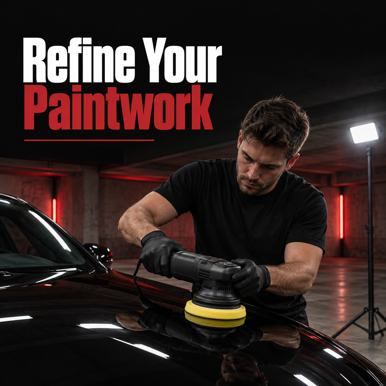 Menzerna - Medium Cut Polish 2400 — What does using it look like?