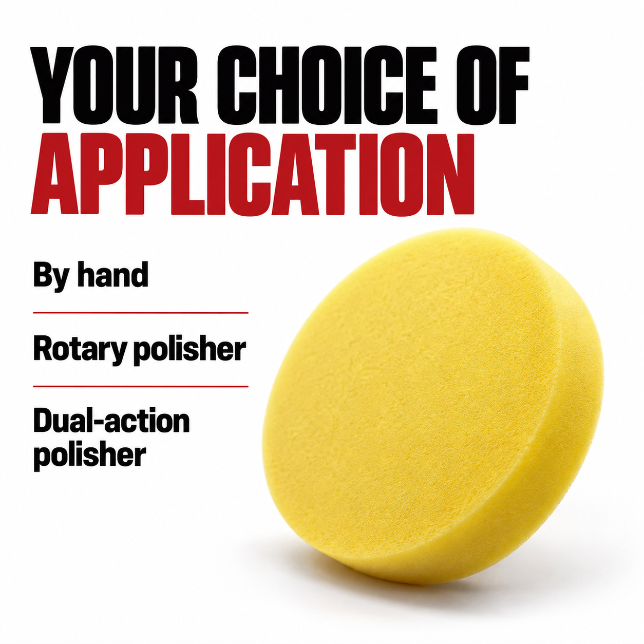 Menzerna - One-Step Polish Compound 3 in 1 — How can I apply it?