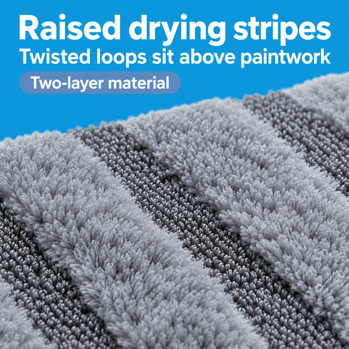 Microfiber Madness Chipmunk Edgeless — What do the stripes do?