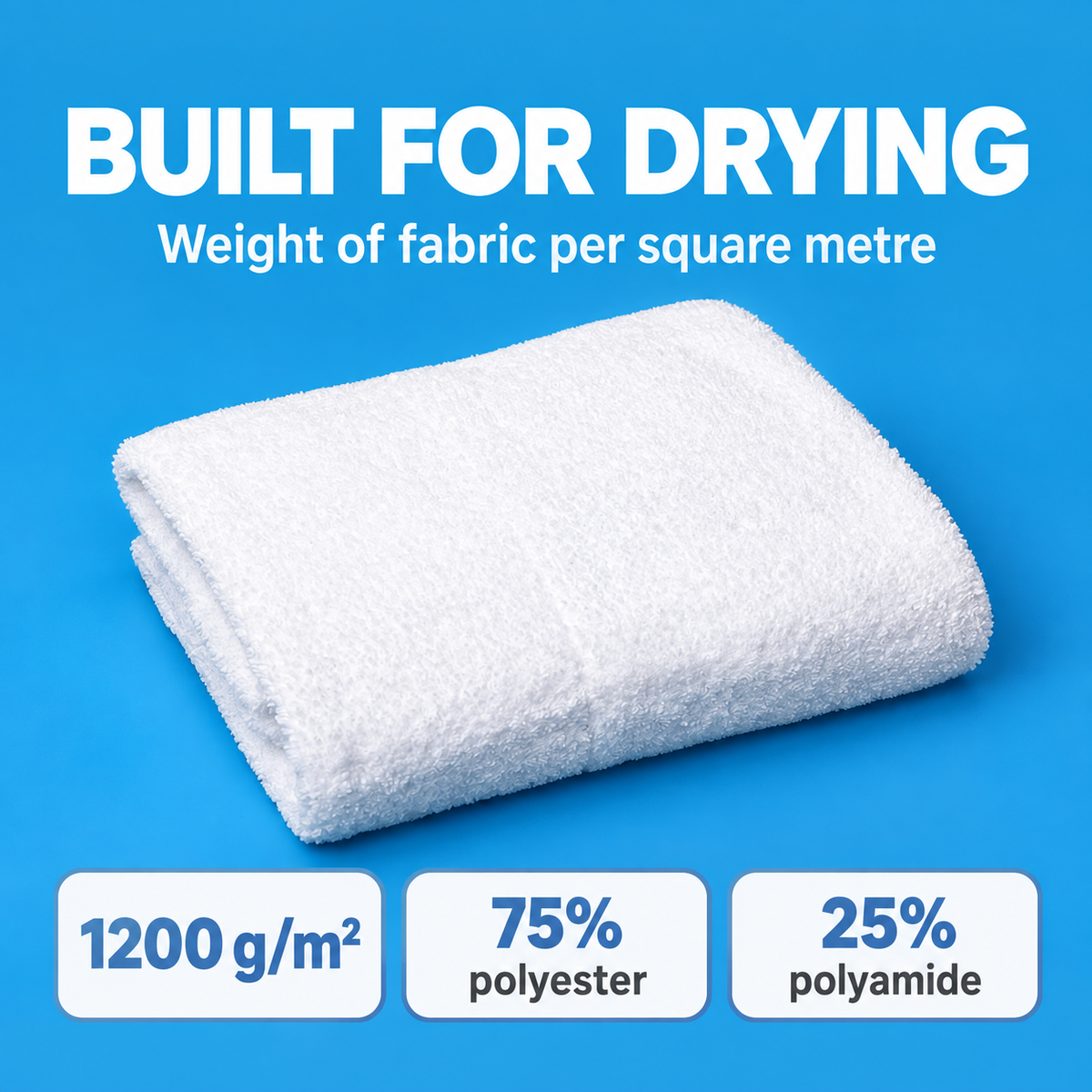 Microfiber Madness Dry Me Crazy — What is it made of?