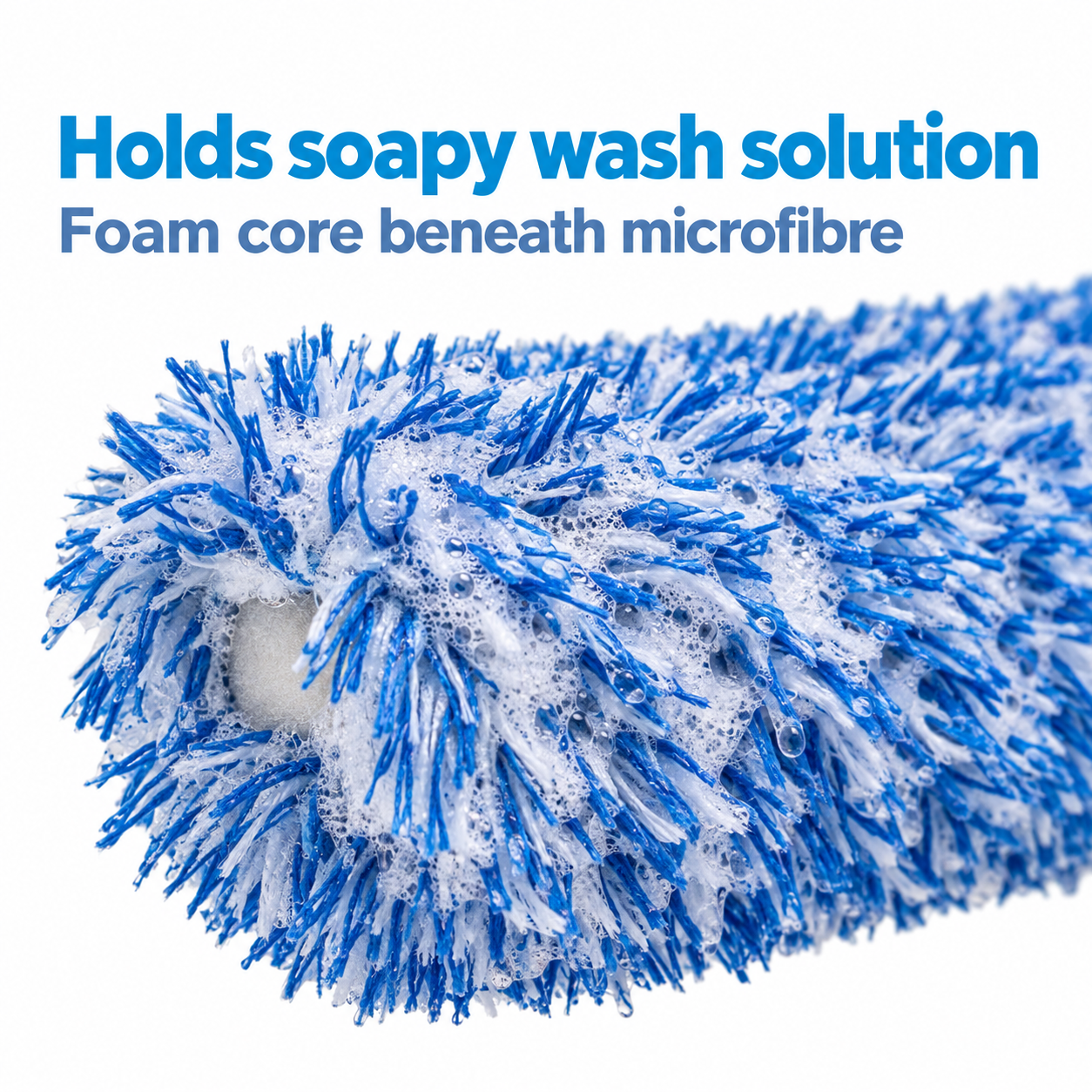 Microfiber Madness Incredibrush FLAT — How does it hold wash solution?