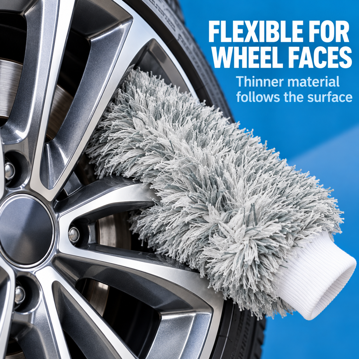 Microfiber Madness Incrediflair — Why this mitt for wheel faces?