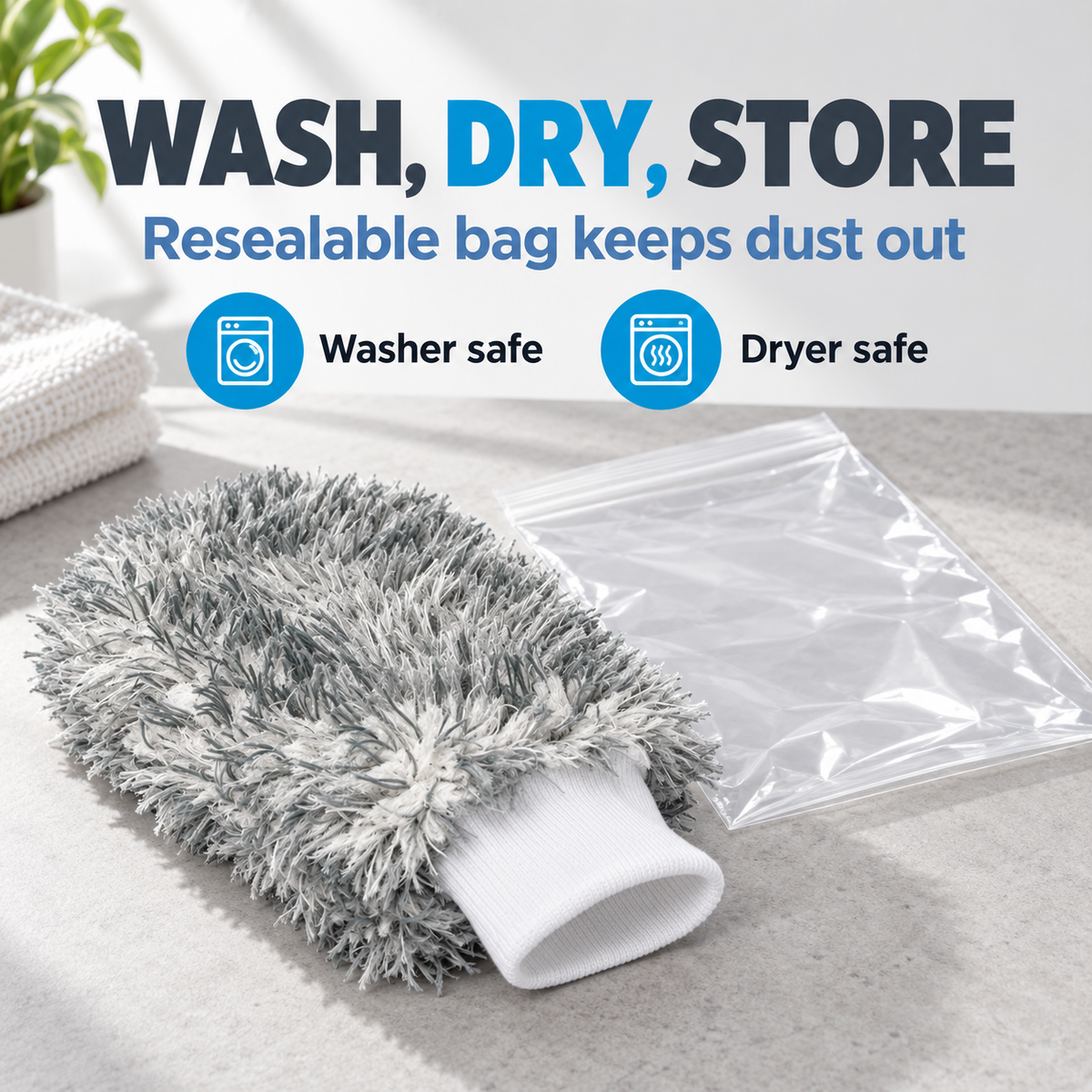 Microfiber Madness Incrediflair — How do I care for and store it?