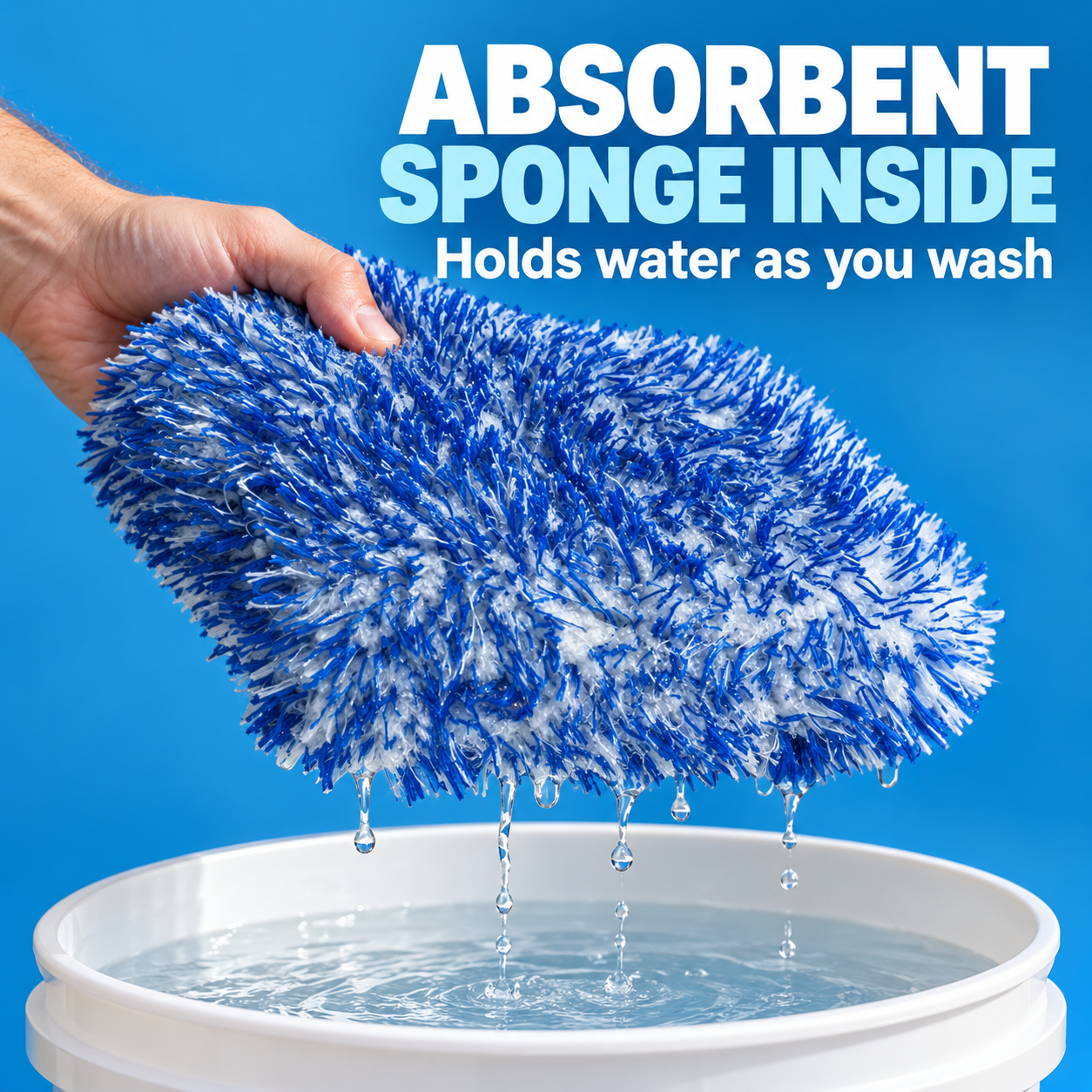 Microfiber Madness Incredipad — How does it hold wash water?