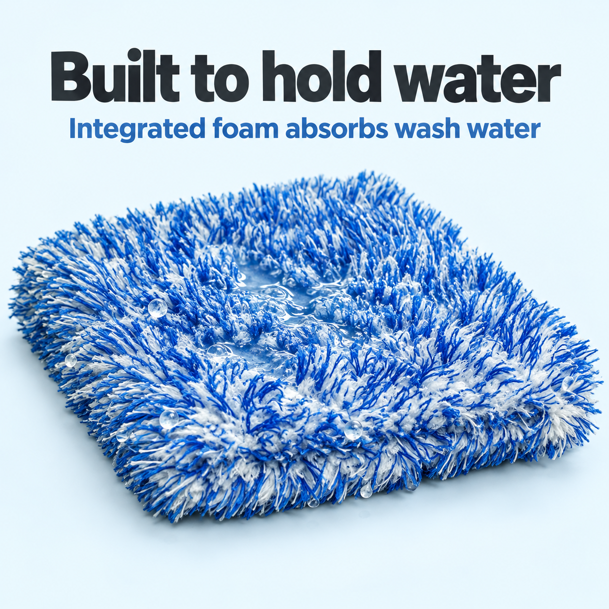 Microfiber Madness Incredipad XL — How does it hold wash water?