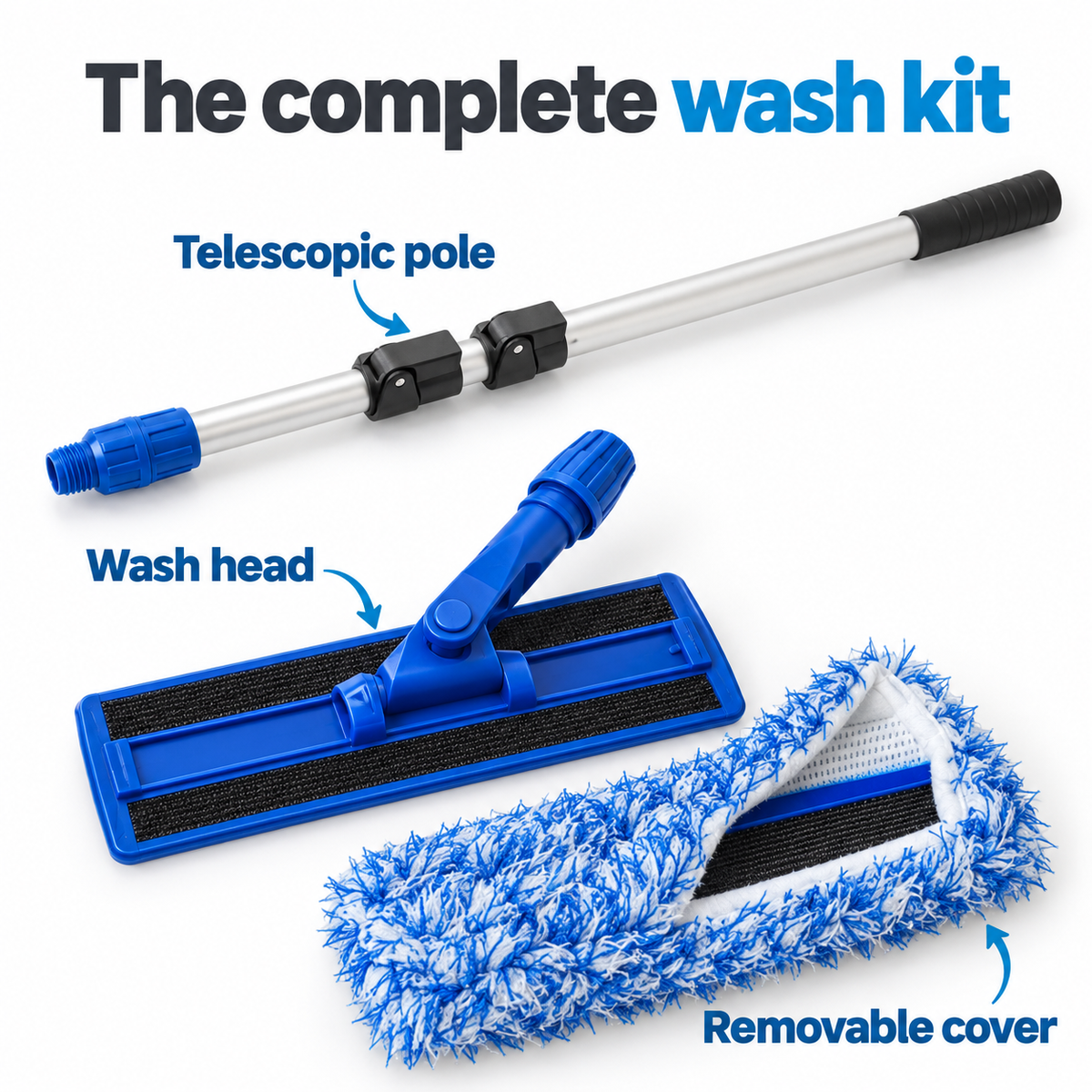 Microfiber Madness Incredipole KIT — What comes with the kit?