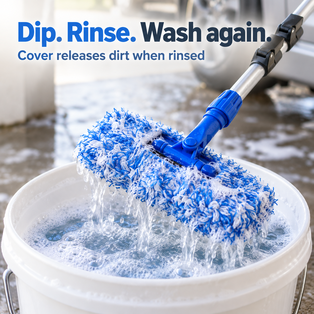 Microfiber Madness Incredipole KIT — How do I refresh the cover?