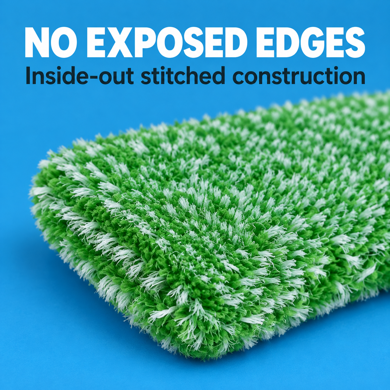 Microfiber Madness Scrub-A-Round — Could an edge catch the surface?