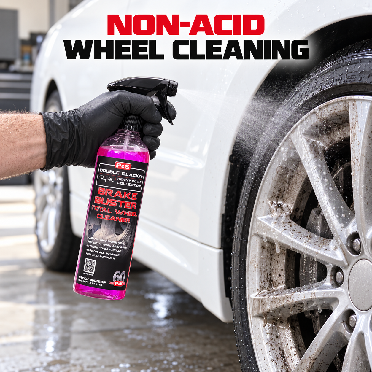 P&S Brake Buster Total Wheel Cleaner | Wheel & Tire Cleaner — Can I picture using it?