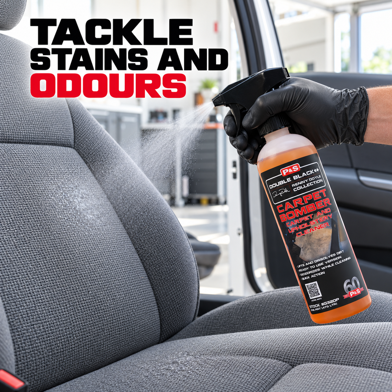 P&S Carpet Bomber Upholstery Cleaner — Can it handle my interior?