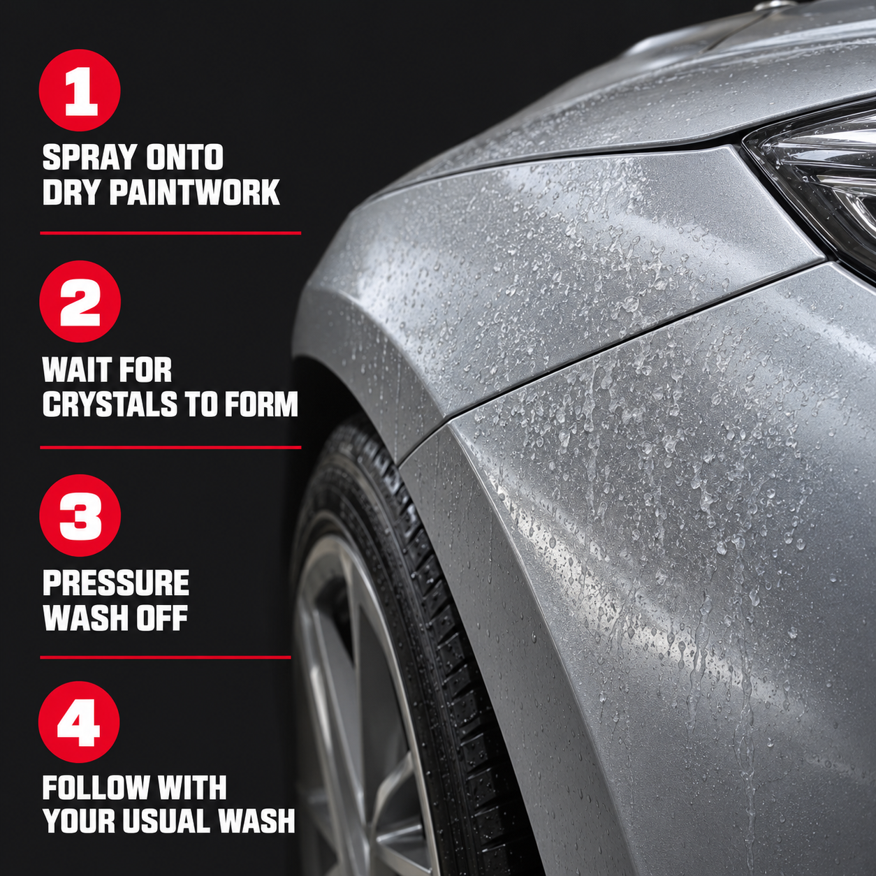 P&S Crystal Wash Contamination Remover — How do I use it on paintwork?