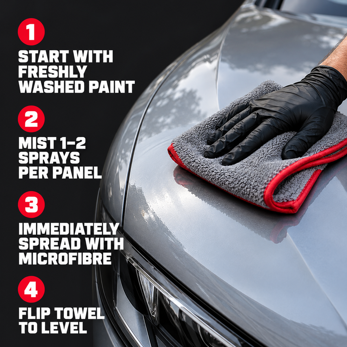 P&S Dream Maker Gloss Amplifier | High-Gloss Car Paint Enhancer — How do I apply it?