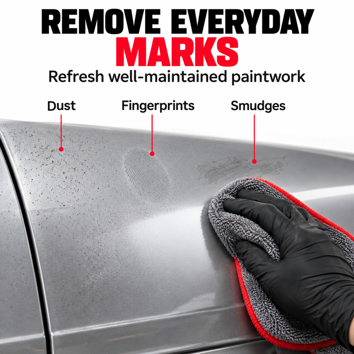 P&S Paint Gloss Showroom Spray N Shine - Quick Detailer — What does it remove?