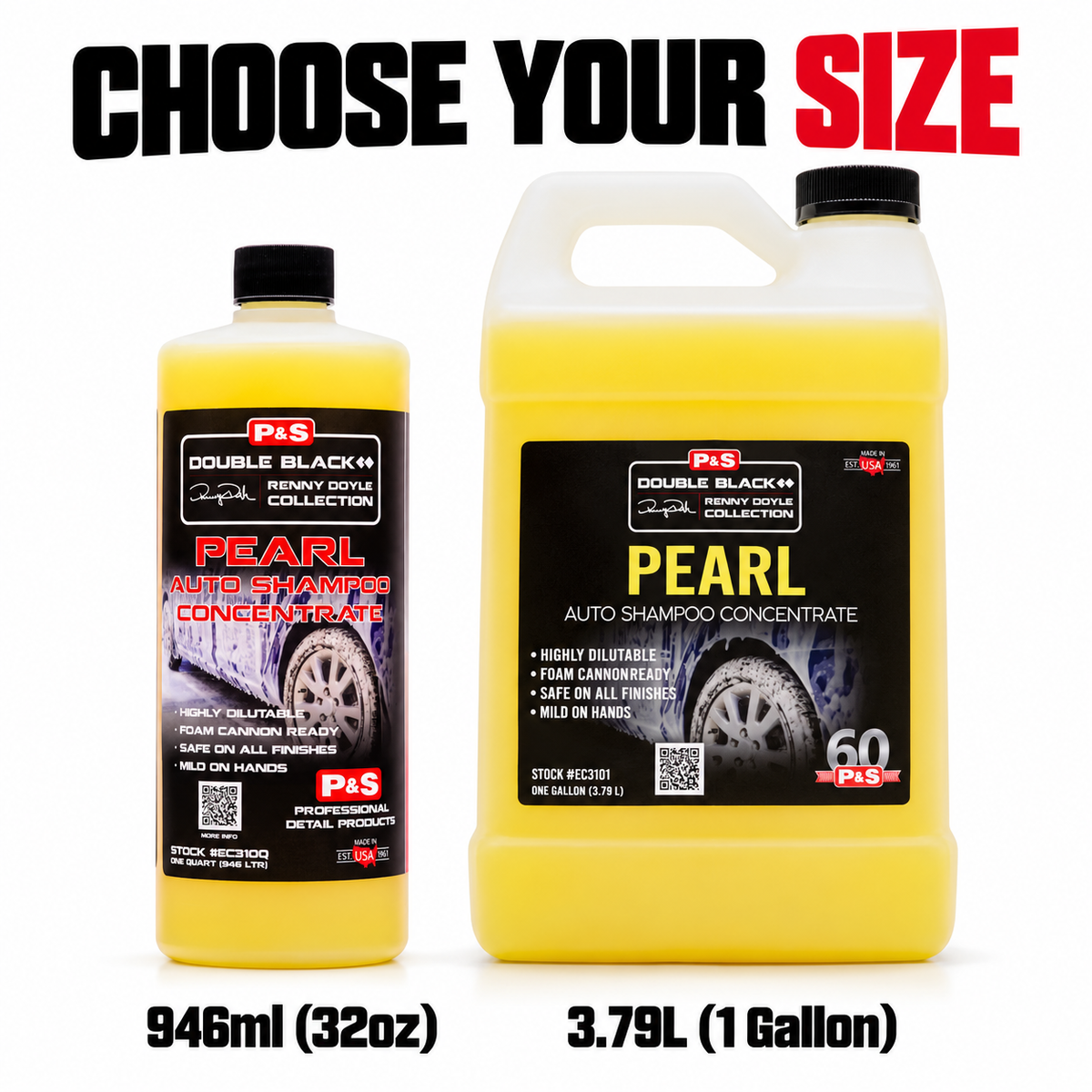 P&S Pearl Gloss Shampoo — Which size can I choose?