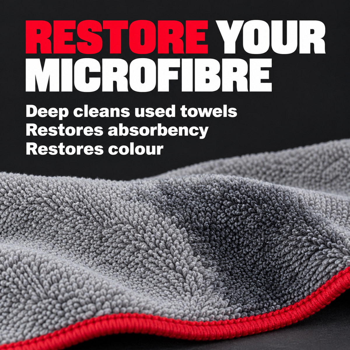 P&S Rags to Riches Premium Microfiber Detergent — What does it restore?