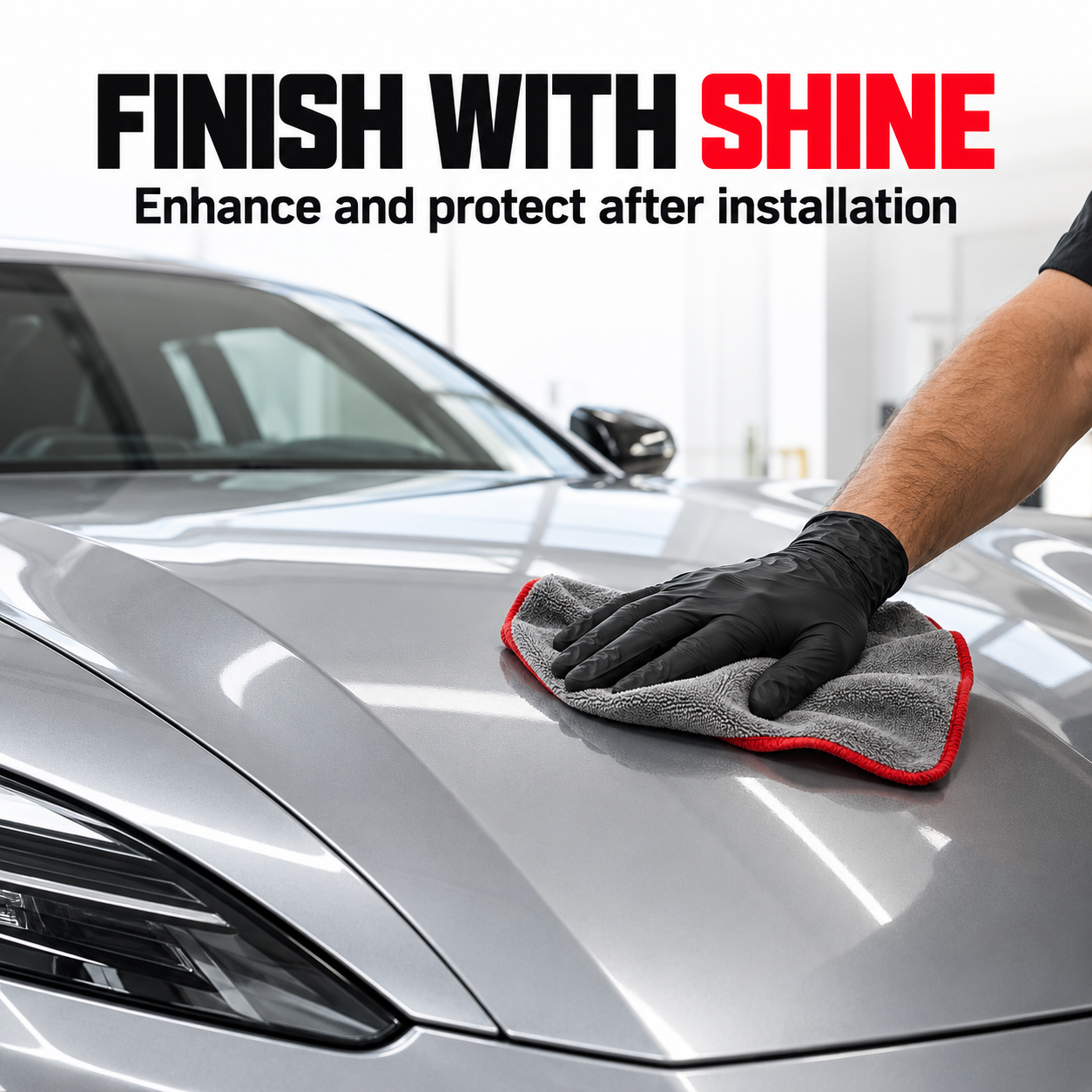 P&S Triple S Wrap Installation Solution | Slip, Slide & Shine — What does the final wipe achieve?