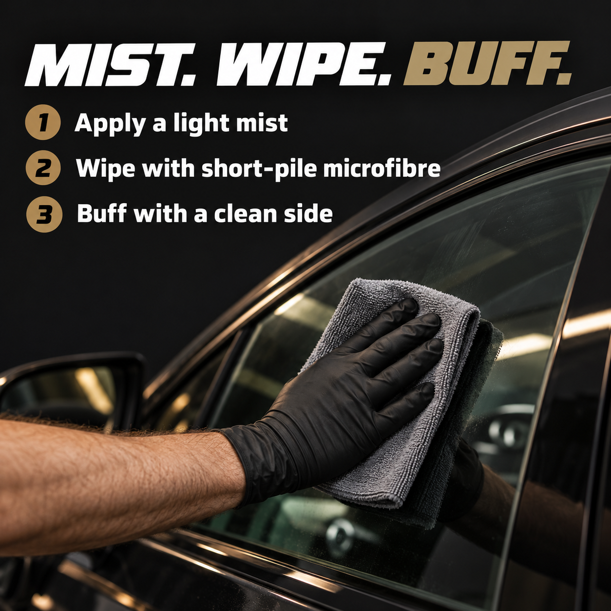 Performance PPL Clearly - Glass Cleaner — How do I apply it?