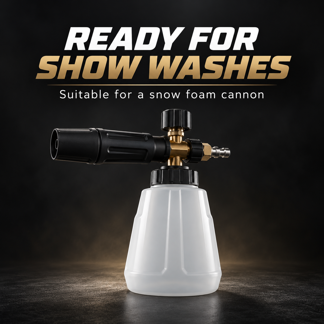 Performance PPL Front Line Shampoo — Can I use a cannon?