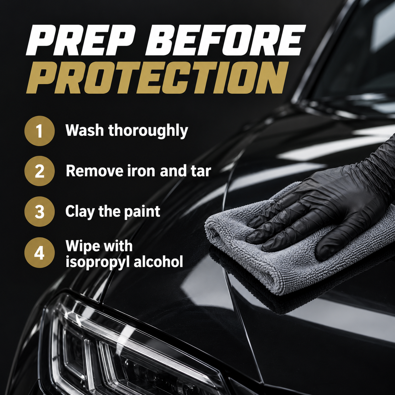 Performance PPL Reign Ceramic Coating - 7 Years — What preparation is essential?