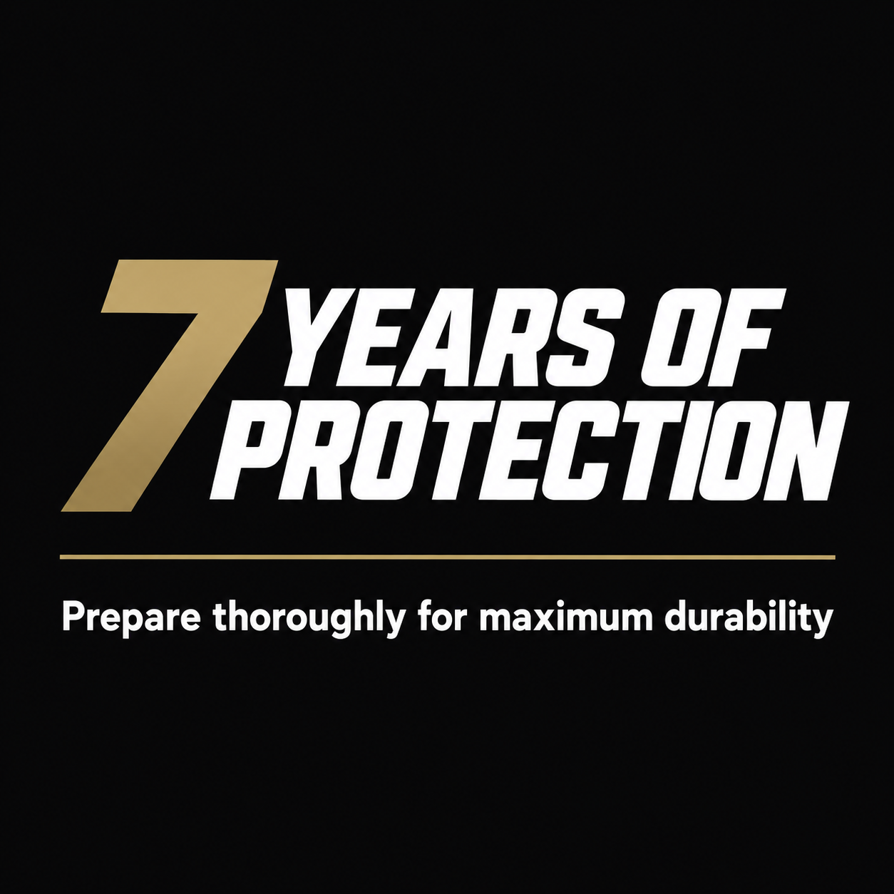 Performance PPL Reign Ceramic Coating - 7 Years — How long does protection last?