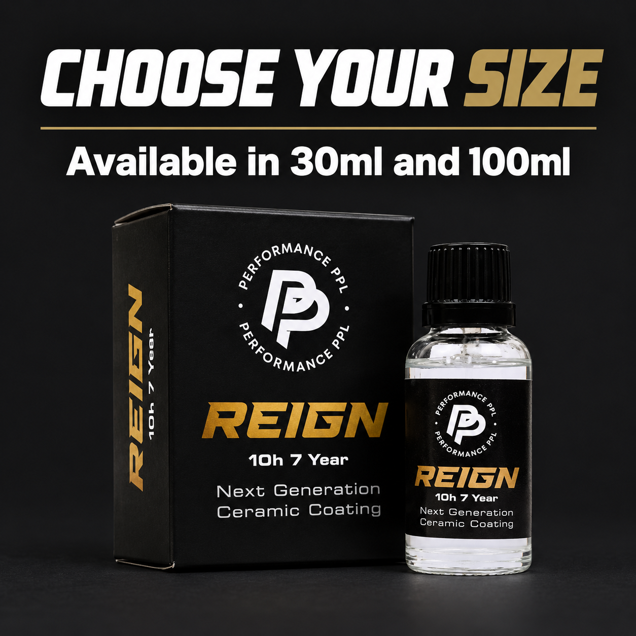 Performance PPL Reign Ceramic Coating - 7 Years — Which size can I choose?