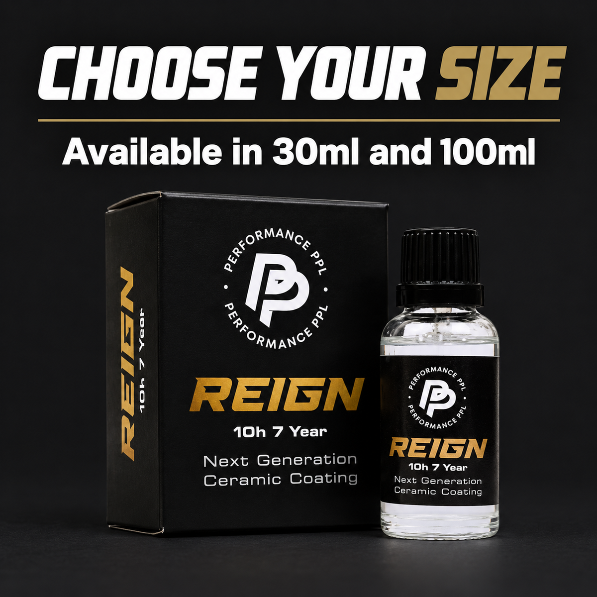 Performance PPL Reign Ceramic Coating - 7 Years — Which size can I choose?