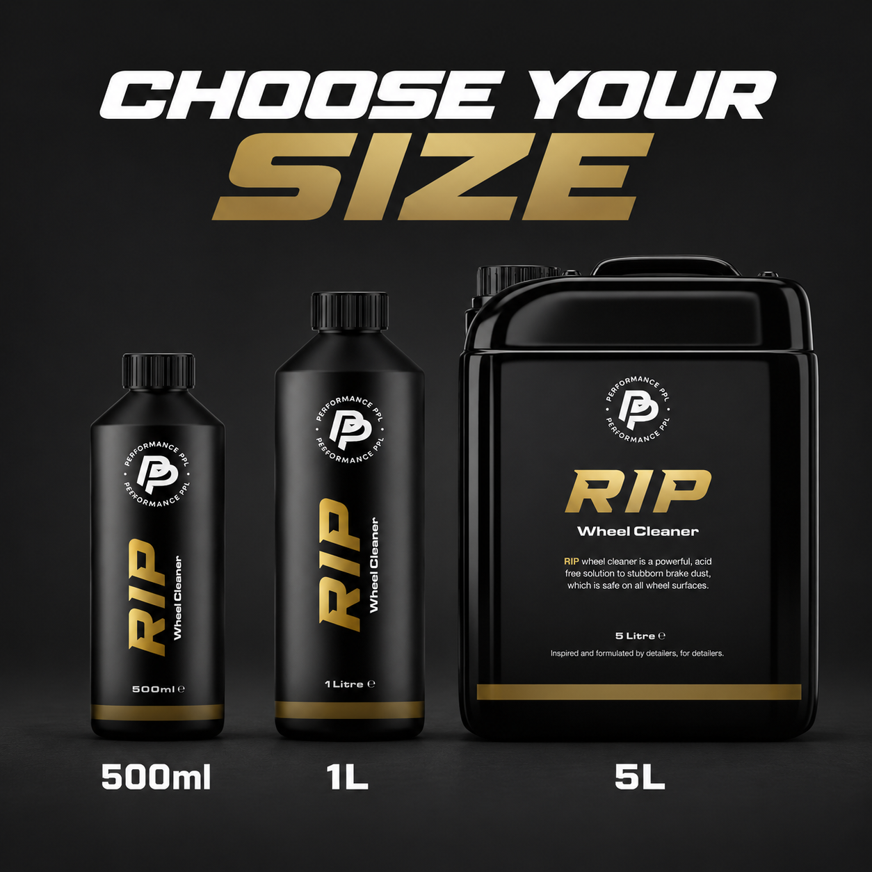 Performance PPL RIP Wheel Cleaner — Which size?