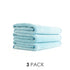 The Rag Company Premium FTW Towel 16x16 550gsm - Light Blue 3 Pack