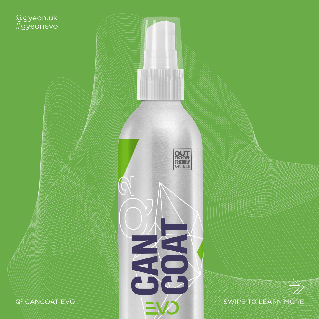GYEON Q² CanCoat EVO 200ml – Easy Spray Ceramic Coating For Car Paint, Wheels & Trim