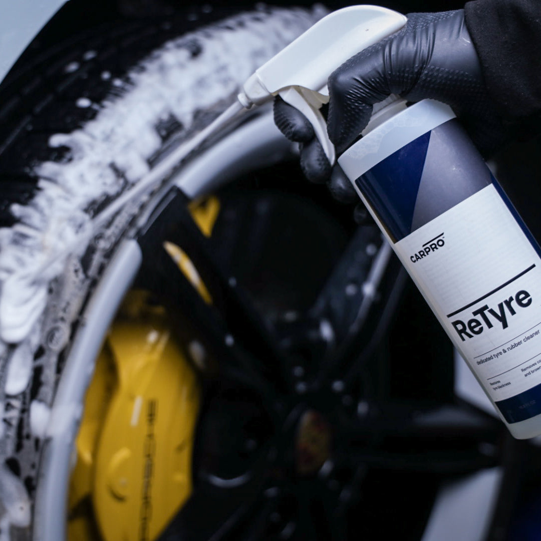 CarPro ReTyre in use